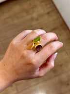 Anillo La Nuit Tricolor