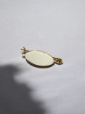 Broche Liso Blanco