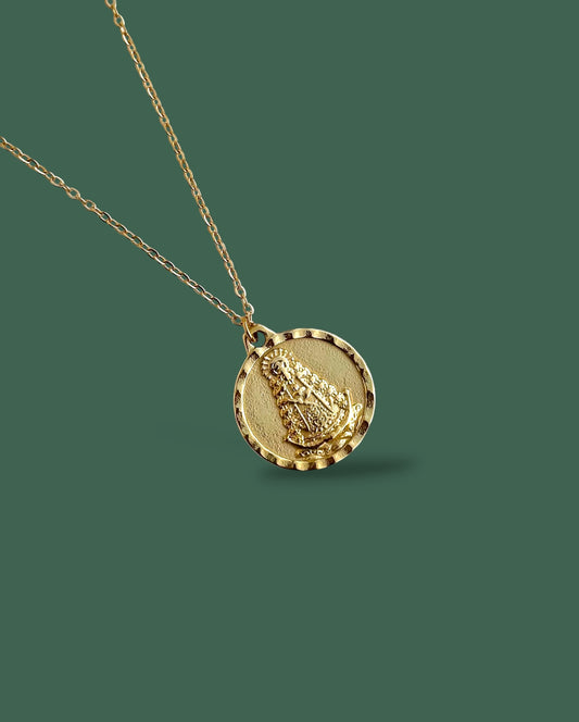 Collar medalla virgen del Rocío