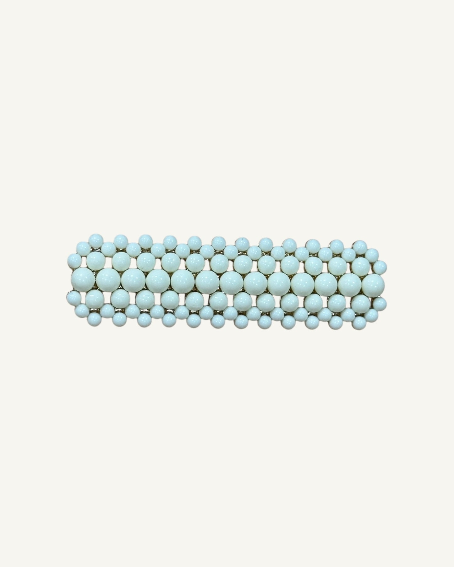 Broche Cayetana Blanco Roto