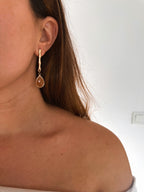 Pendientes Bali Teja