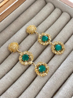 Pendientes Isla Cristina Verde