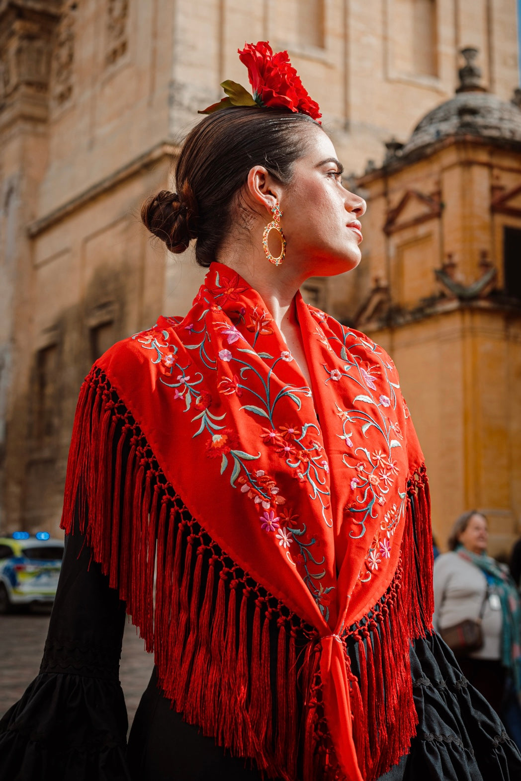 Mantoncillo Clavelines Rojo