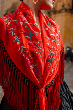 Mantoncillo Clavelines Rojo