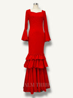 Vestido Cayetana Rojo