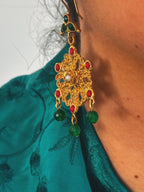 Pendientes Lola Rojo y Verde