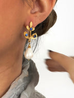 Pendientes Laurel Royal Blue