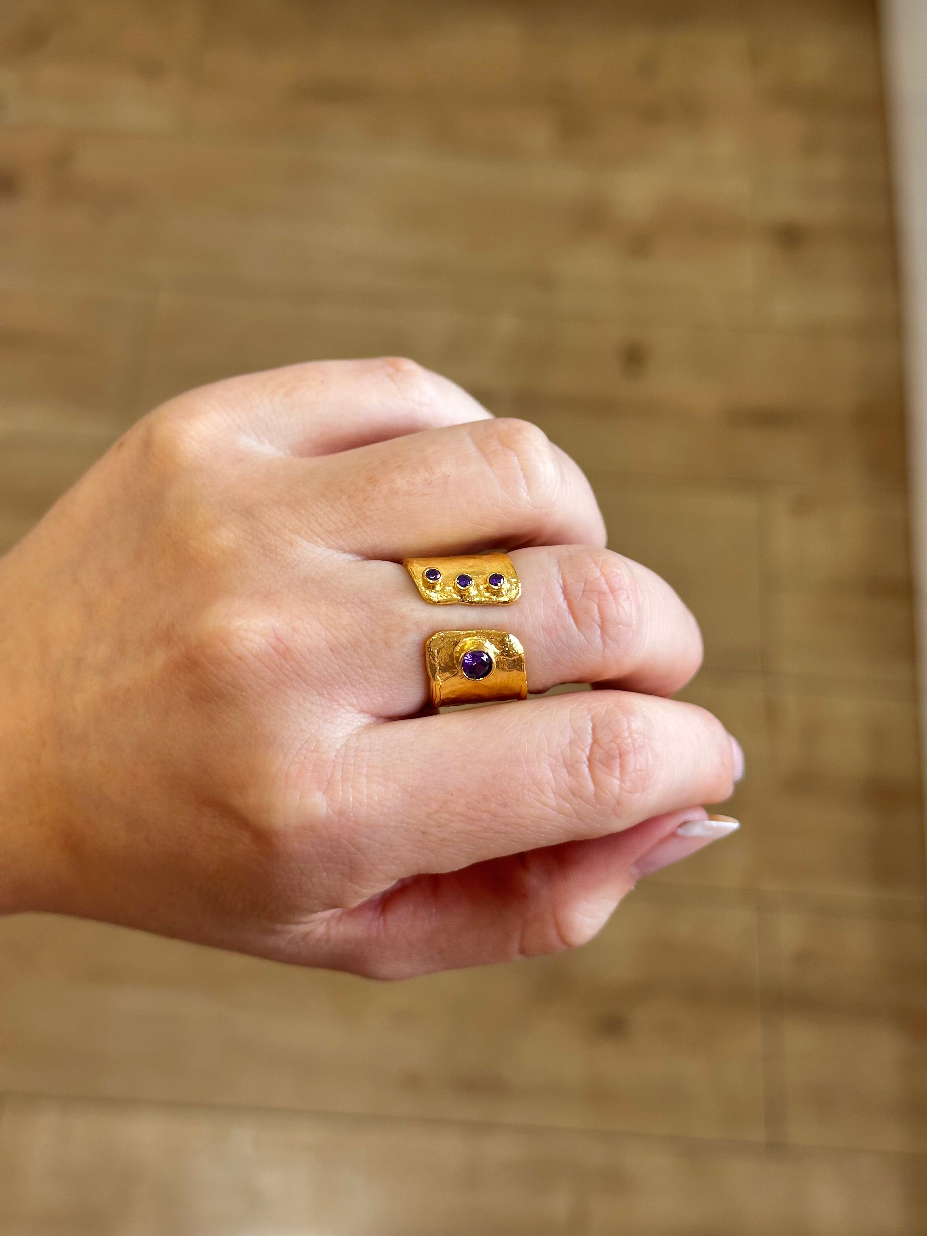 Anillo Martini Morado