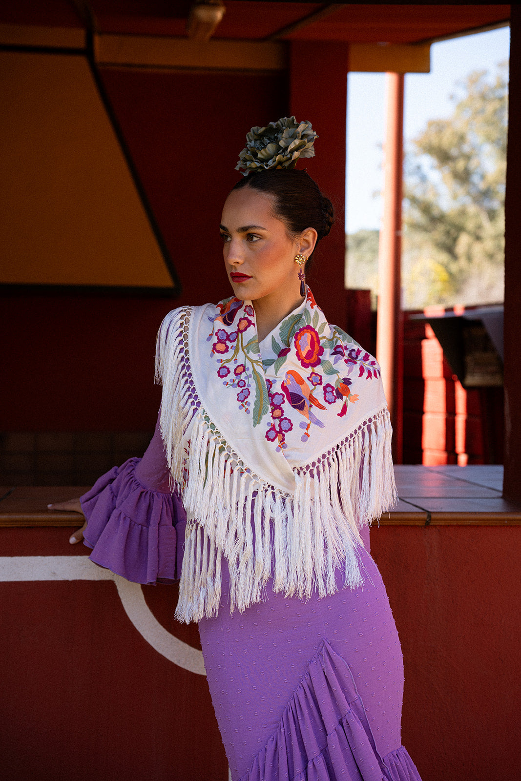 Mantoncillo Papagayo blanco