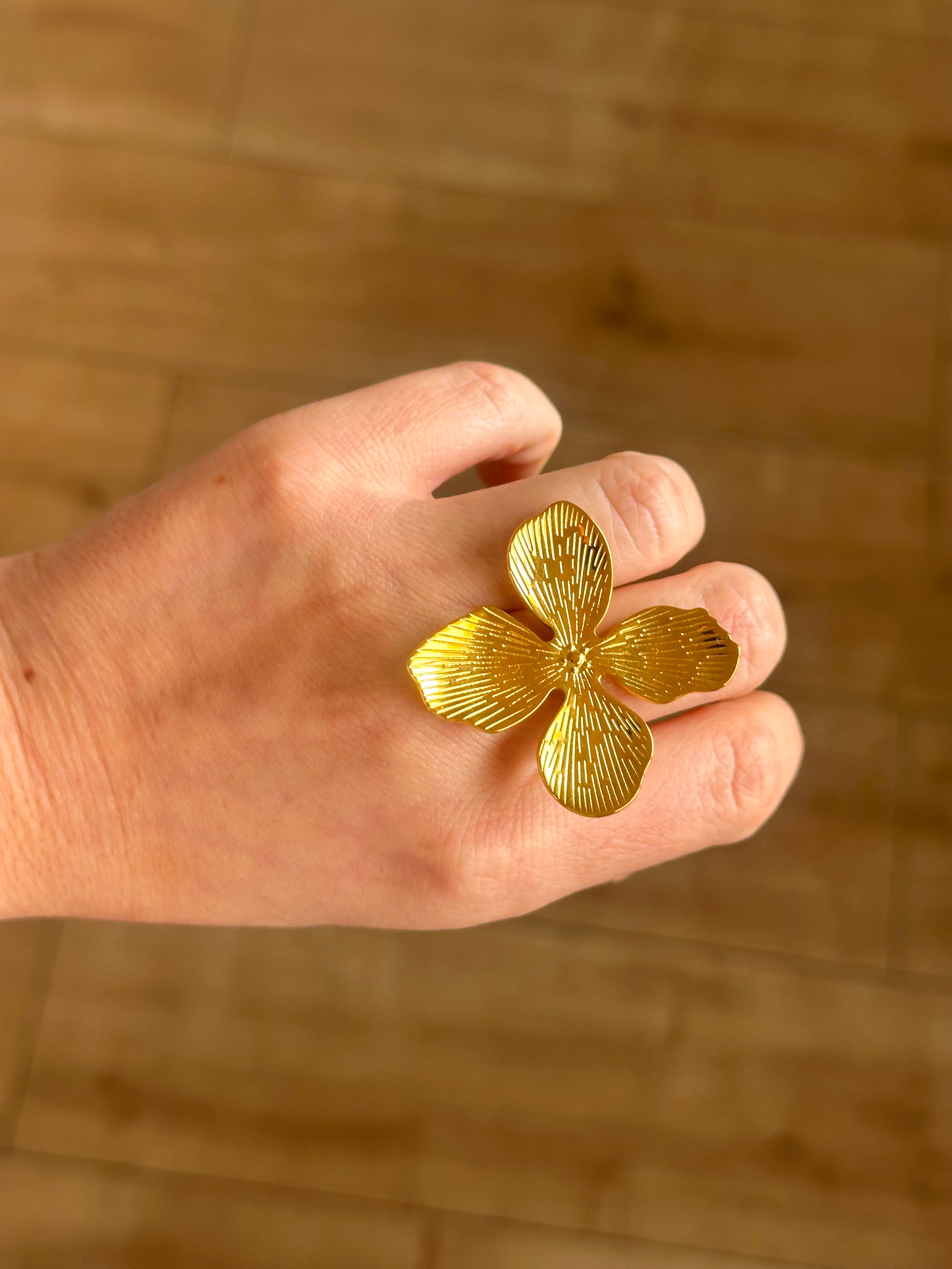 Anillo Flor Maxi