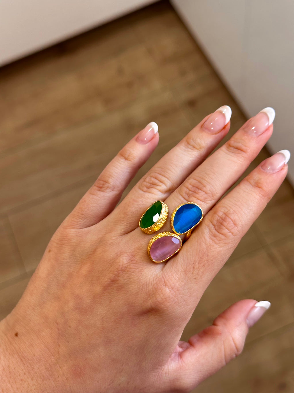 Anillo La Nuit Tricolor