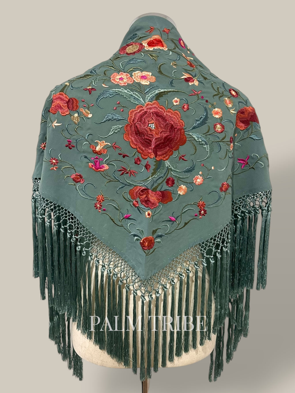 Mantoncillo Jaleo Verde jabonoso con rosado