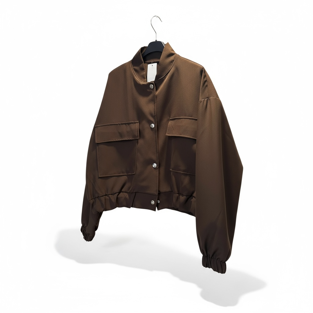Bomber Marrón Oversize