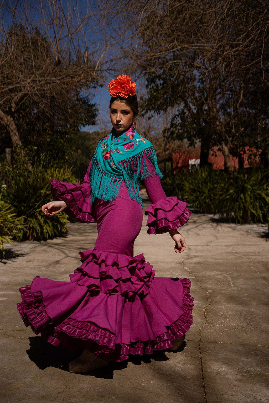Mantoncillo Camila Turquesa