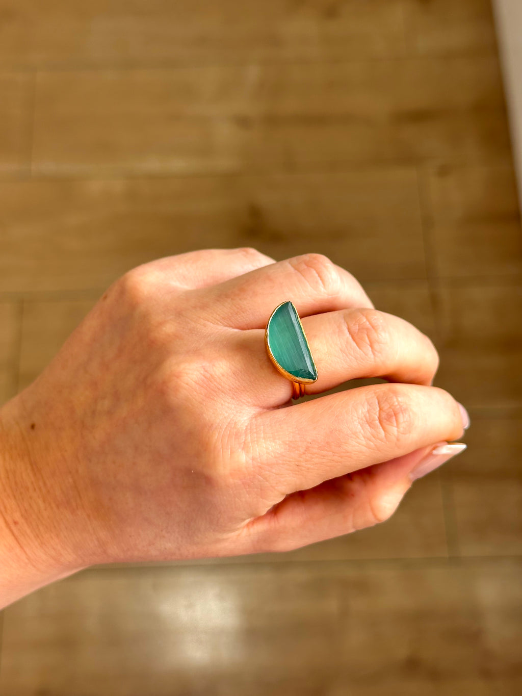 Anillo Afrodita Verde