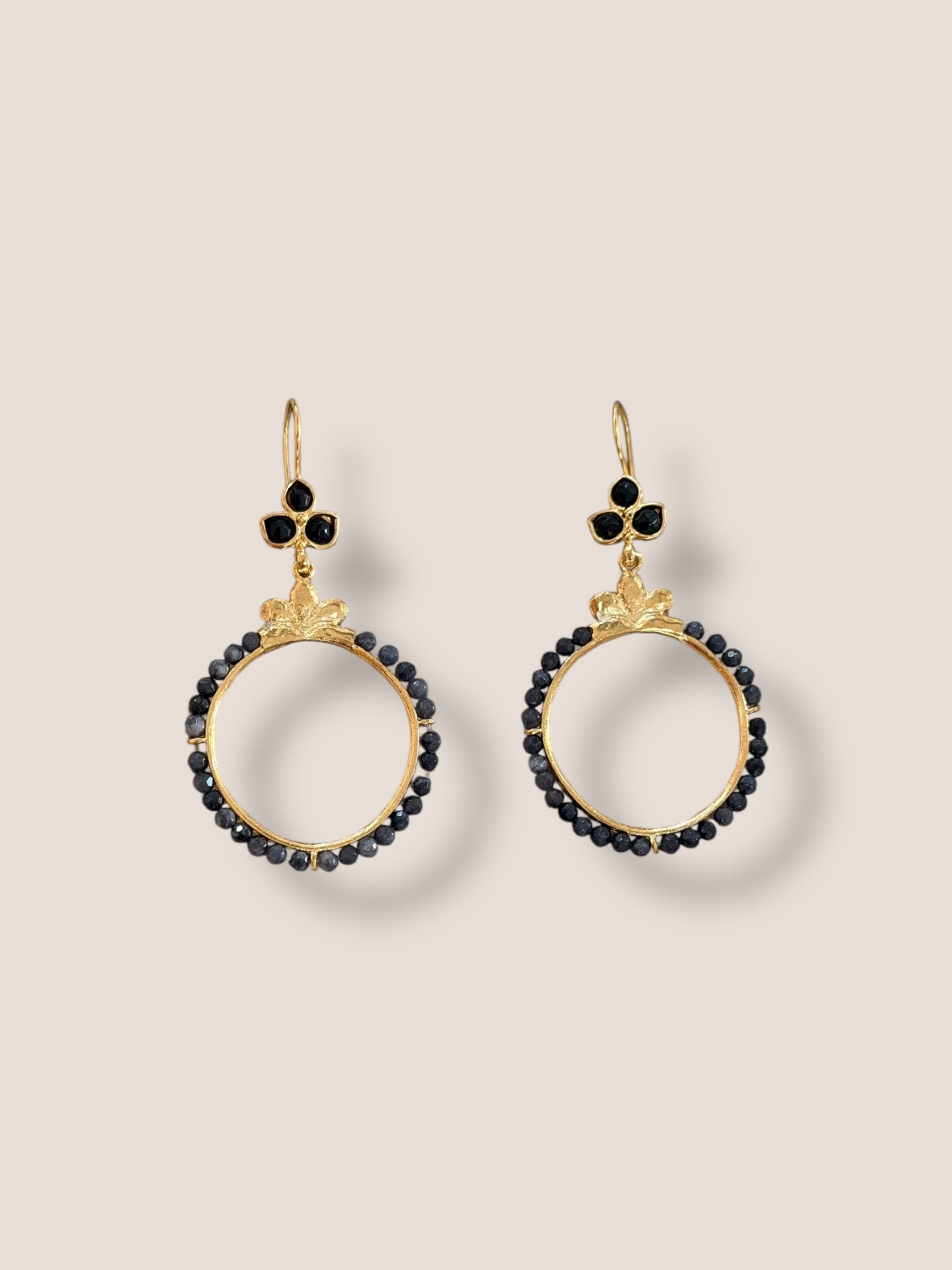 Pendientes Ophelia negro