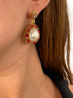 Pendientes The Club rojos