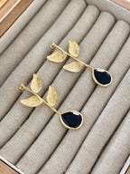 Pendientes Almería Negro