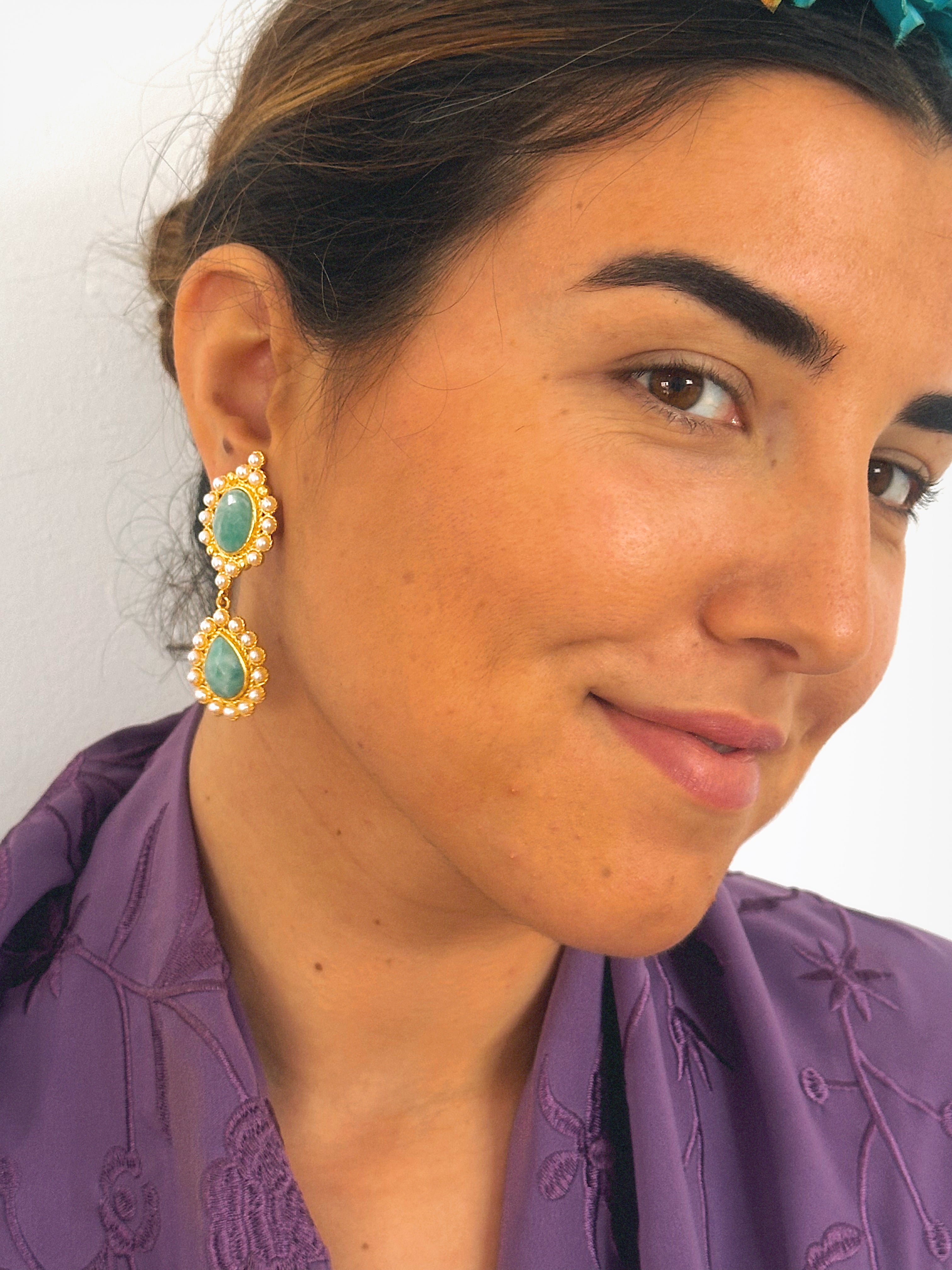 Pendientes Casablanca