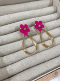 Pendientes Florecilla Buganvilla