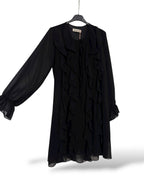 Vestido Chorreras negro