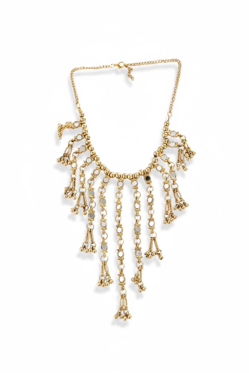 Collar Cascada Espejo