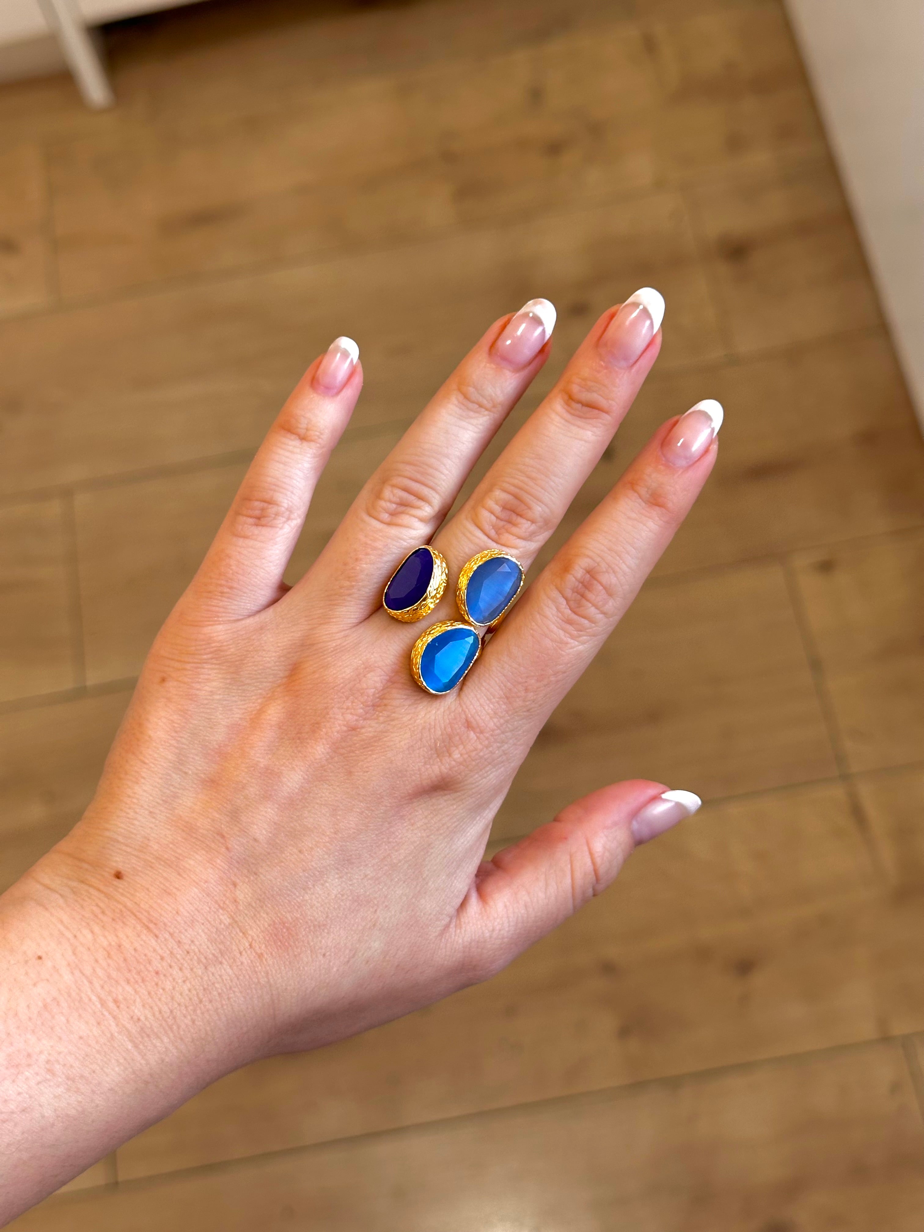 Anillo La Nuit Azules