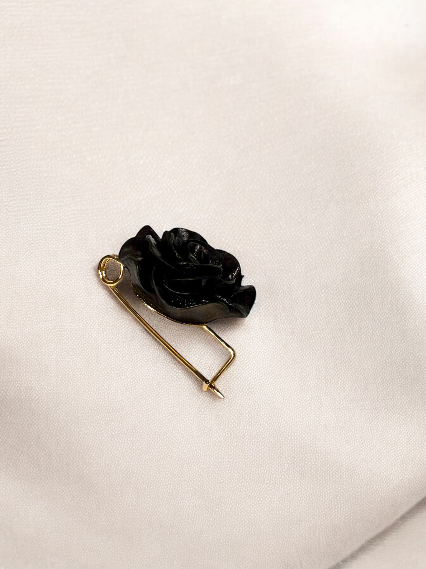 Broche Julieta Negro