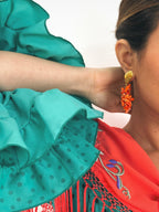 Pendientes Rocío Corales