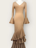 Vestido Carmesí Camel