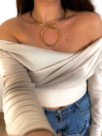 Choker Círculo Collar