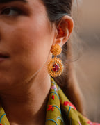 Pendientes Sofia Buganvilla / Morado