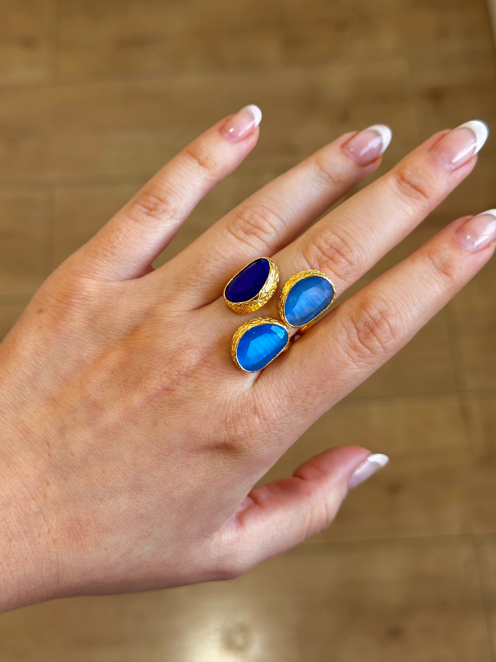 Anillo La Nuit Azules