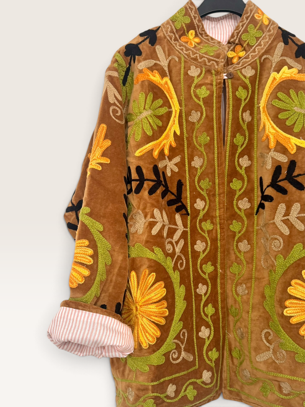 Chaqueta terciopelo kamal