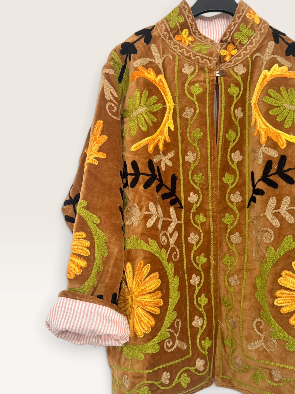 Chaqueta terciopelo kamal