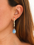 Pendientes Bali Lavanda