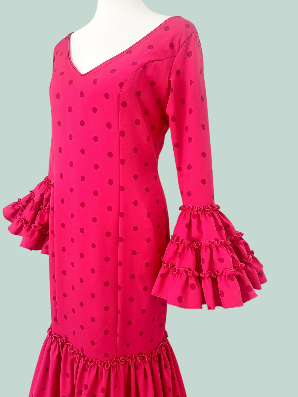 Vestido Triana Fucsia
