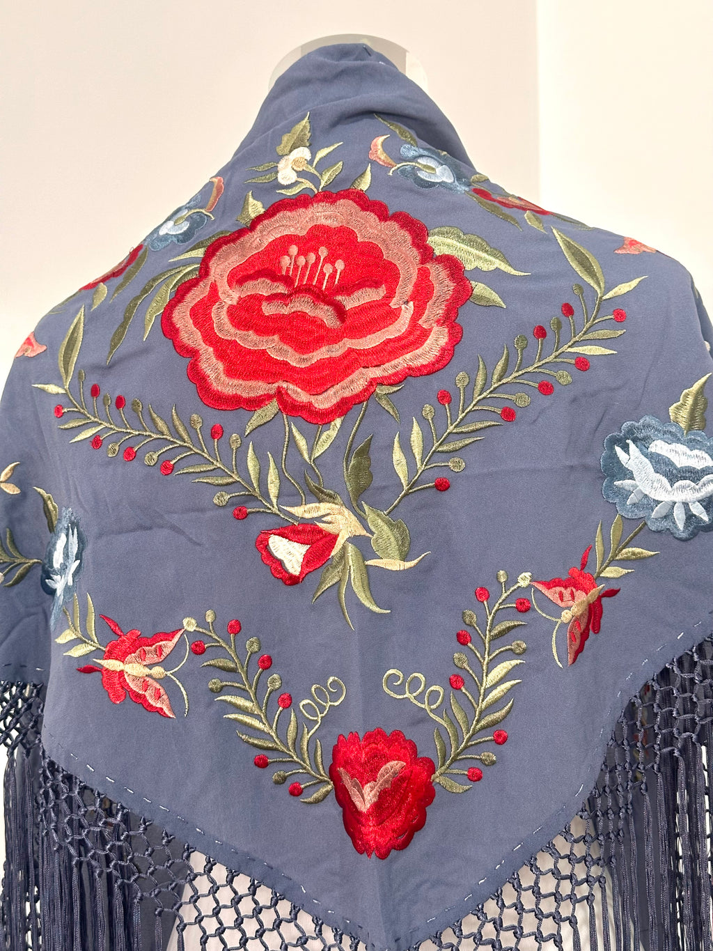 Mantoncillo Candela Azul Gisaceo