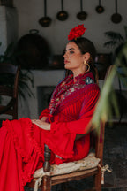 Vestido Soleá Rojo