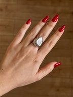 Anillo Lágrima Silver