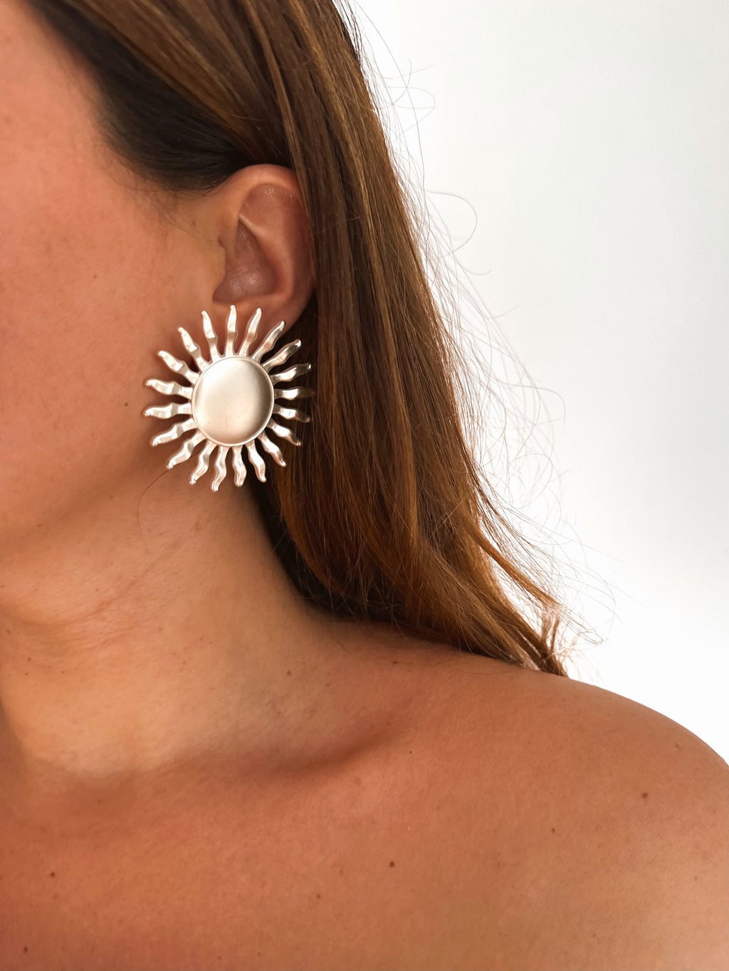 Pendientes Soleil Plata