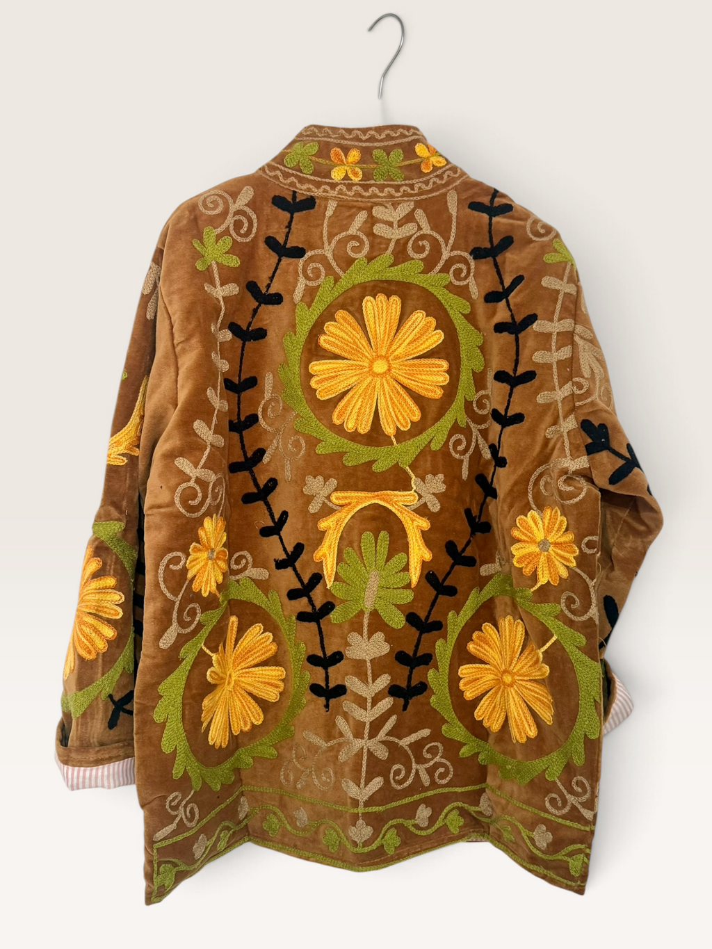 Chaqueta terciopelo kamal