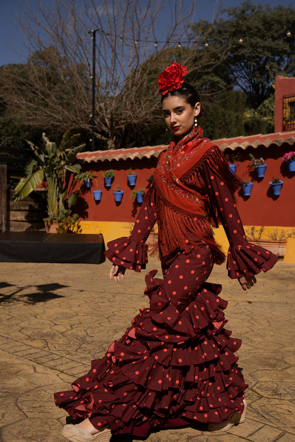 Mantoncillo Jaleo Teja con Rojo