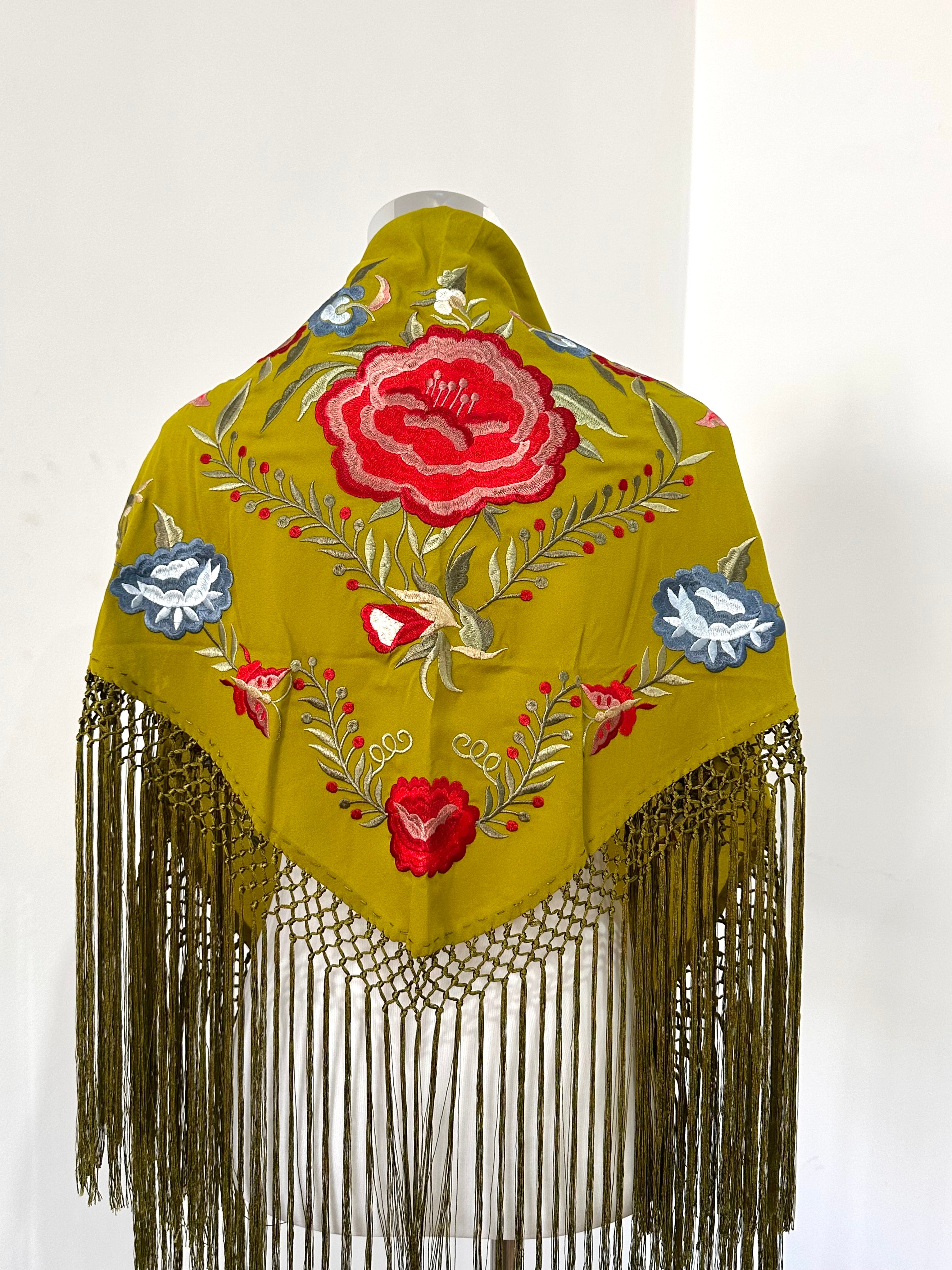 Mantoncillo Candela Verde Oliva