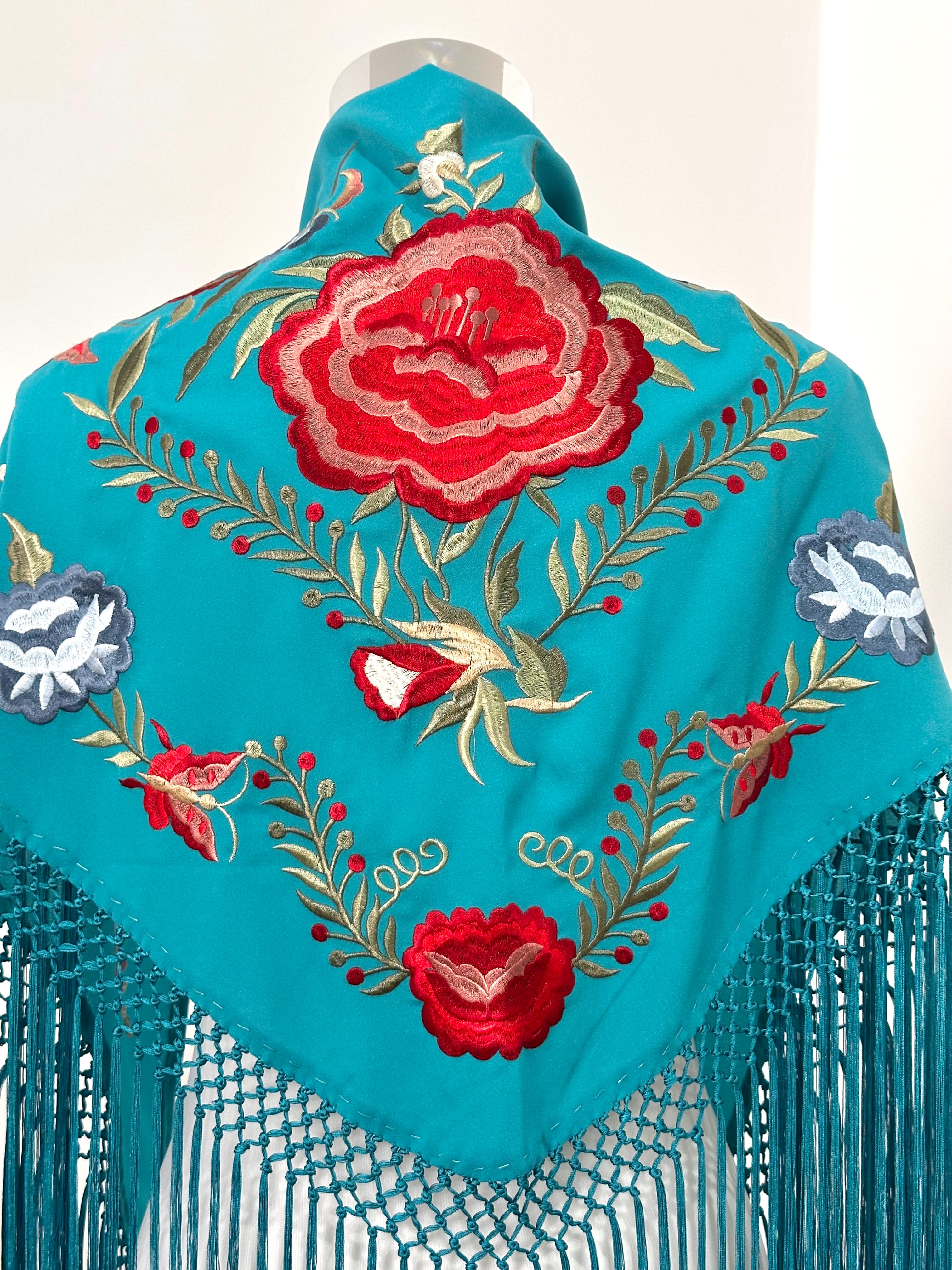 Mantoncillo Candela Turquesa