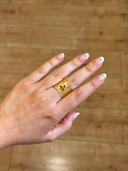 Anillo Agatha Naranja