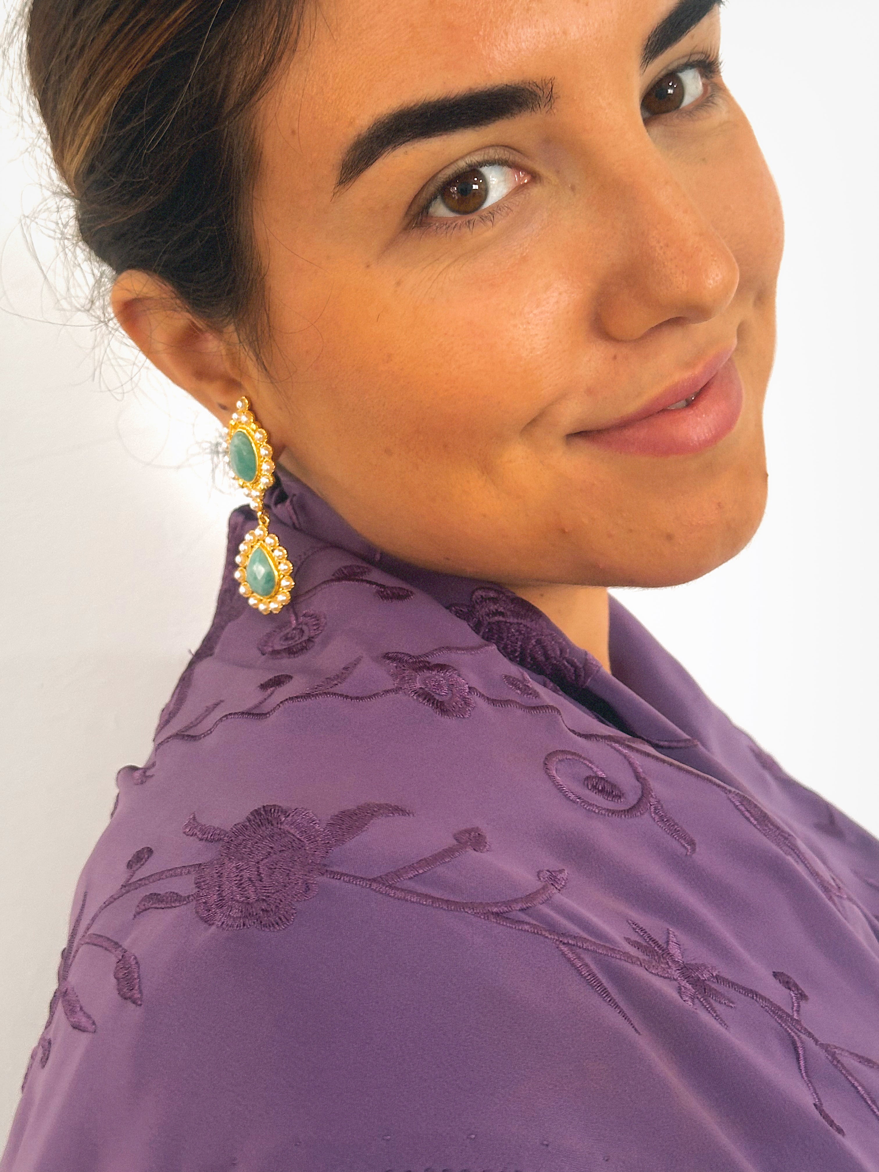 Pendientes Casablanca