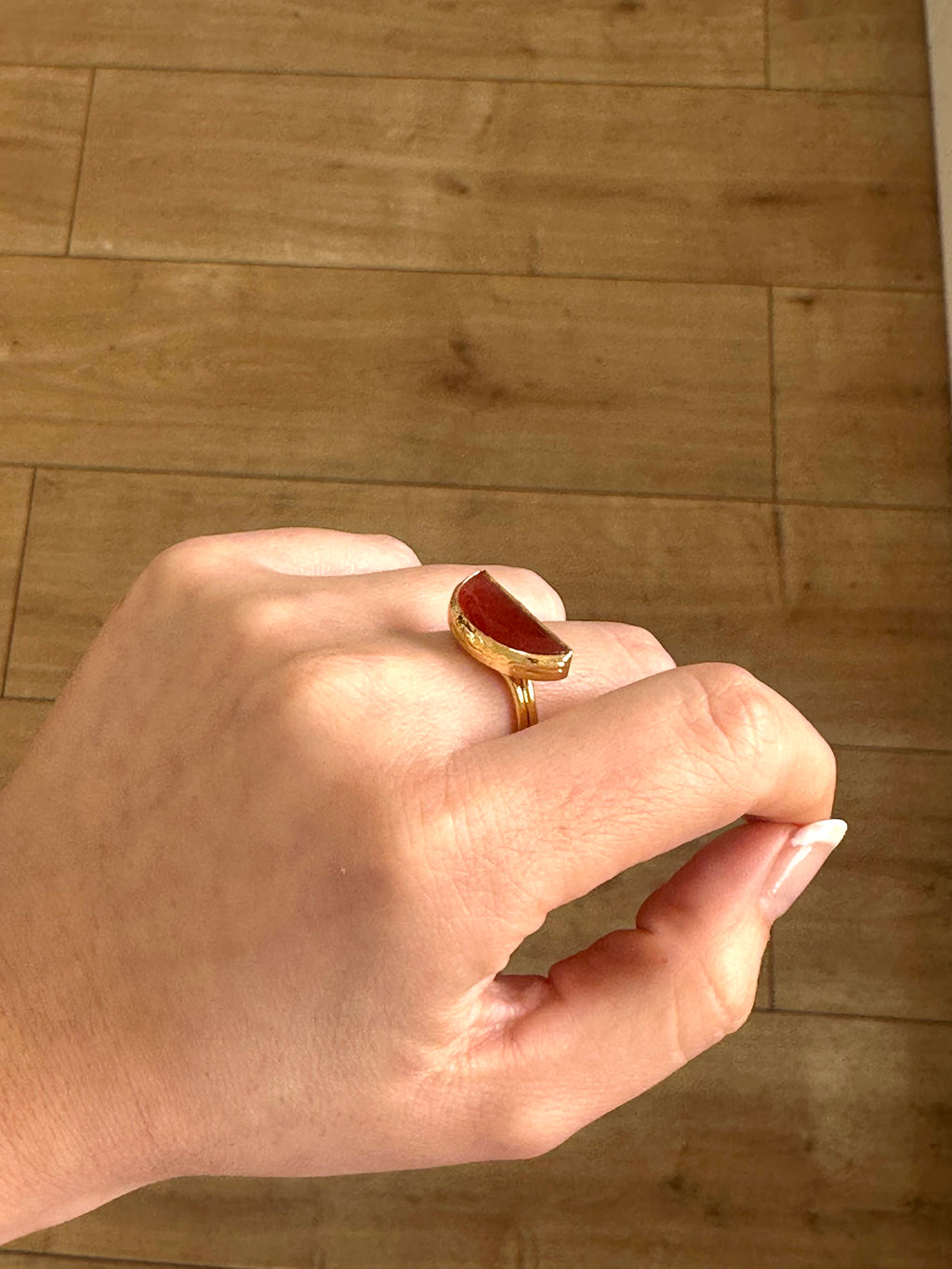 Anillo Afrodita naranja