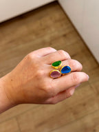 Anillo La Nuit Tricolor