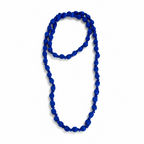 Collar Bolas Azul Eléctrico